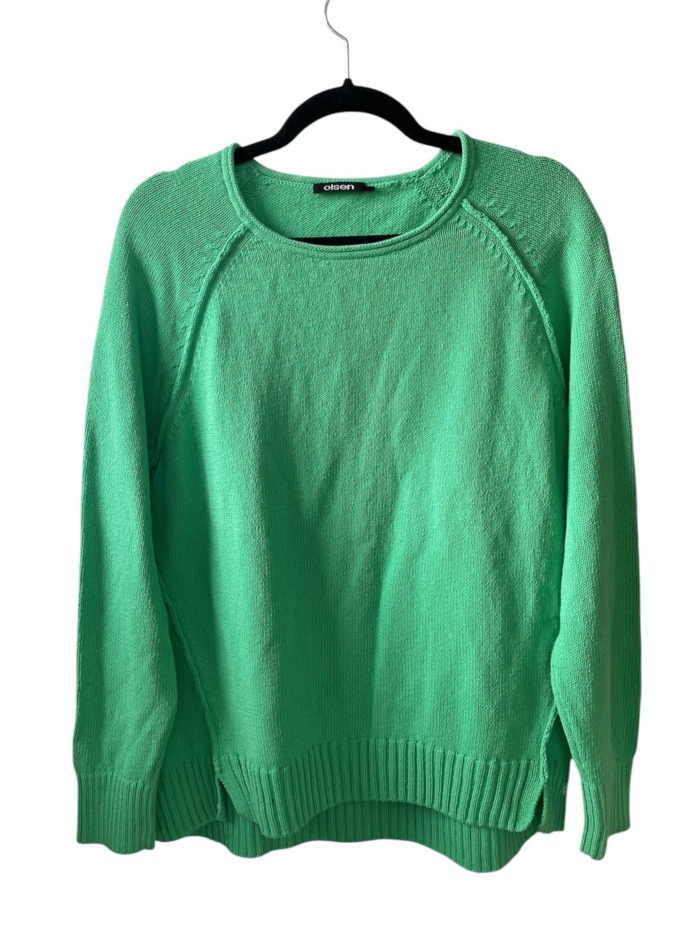 OLSEN Crewneck Sweater Green M